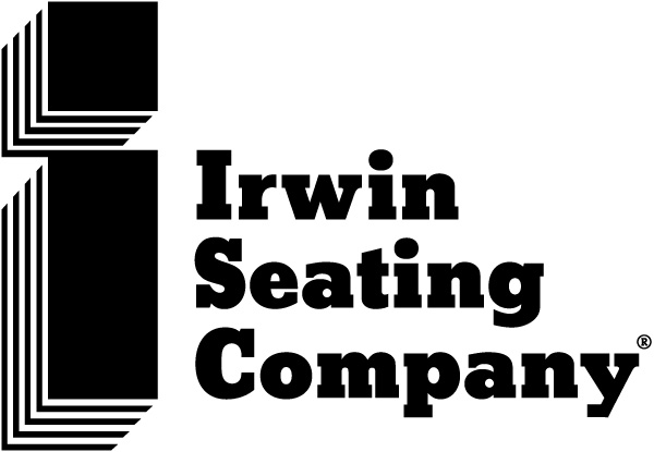 Irwin Seating logo in black