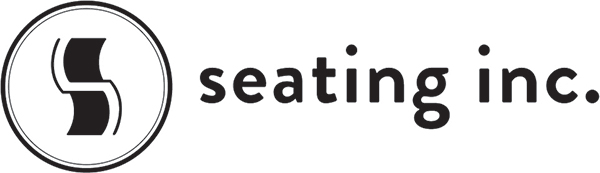 Seating Inc logo in black
