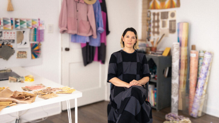 Alisa Benfrey in her Los Angeles Studio